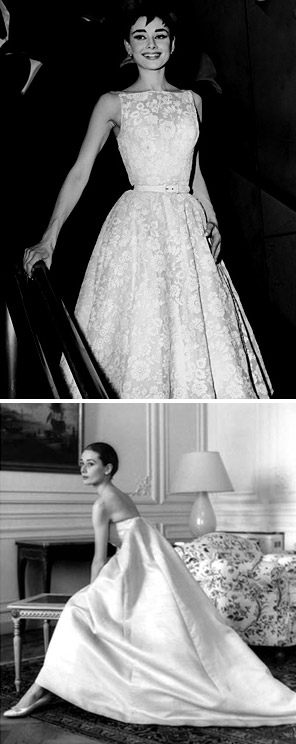 Elegant sophisticated and beautifully whimsical Audrey Hepburn's style is
